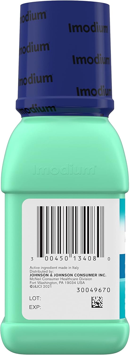 Imodium A-D Liquid Anti-Diarrheal Medicine with Loperamide Hydrochloride to Help Control Symptoms of Diarrhea Due to Acute, Active & Traveler'S