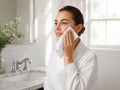 XL Disposable Face Towels – 50 Count Ultra-Soft Lint-Free Dry Facial Wipes, 100% Viscose Towels for Skincare, Makeup Removal & Sensitive Skin