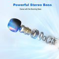 YINYOO KBEAR KS1 in Ear Monitor Bass Earbuds Wired Earbuds,Clear Sound Stereo Headphones, Vocals Forwards High Resolution Noise Canceling