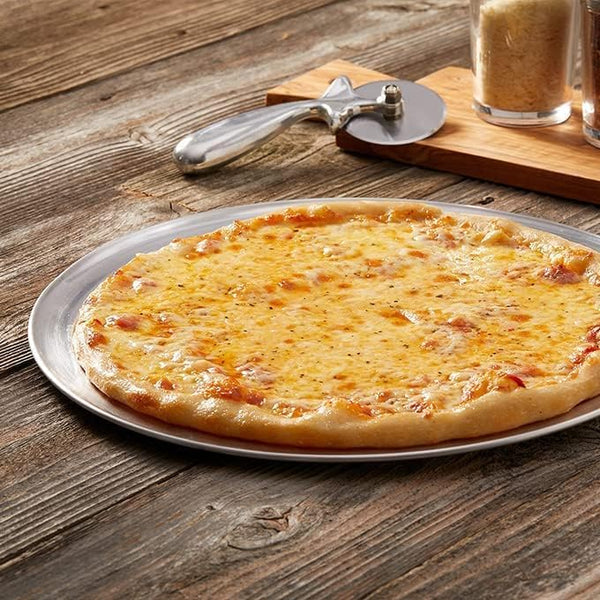 American Metalcraft TP18 TP Series 18-Gauge Aluminum Pizza Pan, Standard Weight, Wide Rim, 18-Inch,Silver