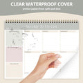 Weekly to Do List Notepad, Undated Planner with 52 Sheets (8.5''X11''), Desk Weekly Planner for Women & Man, Home School & Work-Green
