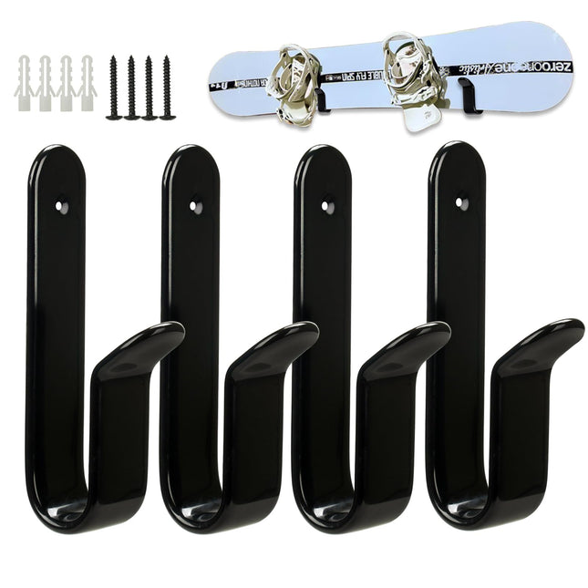 Snowboard Wall Mount Clips, Horizontal Skateboard Wall Mount?Snowboard Display S