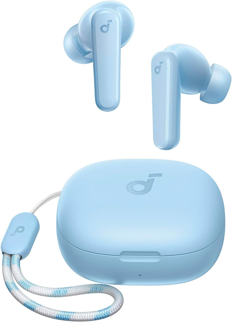 Soundcore by Anker P20I True Wireless Earbuds, 10Mm Drivers with Big Bass, Bluetooth 5.3, 30H Long Playtime, Water-Resistant, 2 Mics for AI Clear