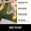 GORILLA GRIP® Extra Thick Patent Pending Supportive Foam Kneeling Pad, Large Cushion Knee Pads for Gardening, Baby Bath Time, Dirt and Water