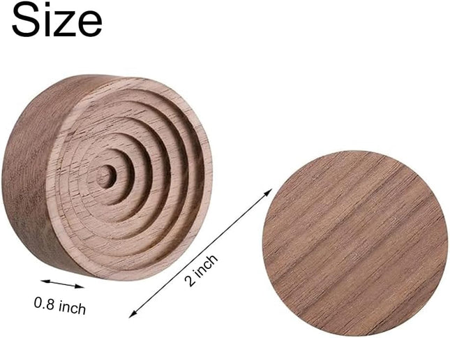 Wood Essential Oil Diffuser, Wooden Aromatherapy Diffuser, Small round Oil Diffu
