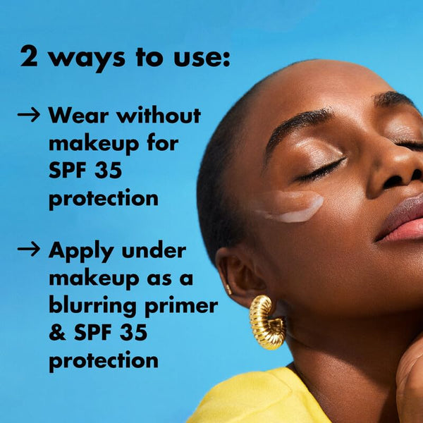 E.L.F. SKIN Suntouchable Invisible SPF 35, Lightweight, Gel-Based Sunscreen for a Smooth Complexion, Doubles as a Makeup Primer, Vegan &