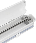 Cutting Plastic Wrap Dispenser with Slide Cutter,And Reusable for Tin Foil, Design (40X35Cm / 15.7X13.8In)