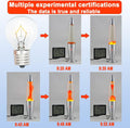 Lava Lamp Bulbs 25 Watt S11 E17 Base The Original Replacement Light Bulbs for 14.5" Lava Lamps and Glitter Lamps,120 Volt Motion Lava Lamp Light