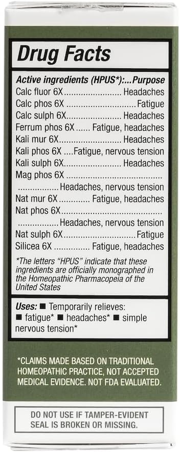Jackson’s 12-in-1 Cell Salt Combo (500 Pellets / 125 Doses) – Certified Vegan, Lactose-Free – Made in USA 500 Count (Pack of 1)