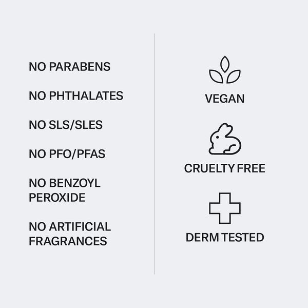 Geologie Daily Face Wash for Sensitive Skin | Fragrance-Free Facial Cleanser for Men & Women | Acne & Oil Control | Non-irritating, Gentle