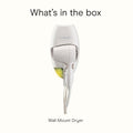 Conair Wall-Mount Hair Dryer, 1600W Hair Dryer with LED Night Light, Wall Mount Blow Dryer