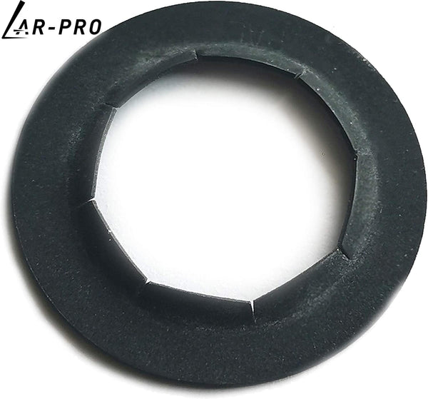 AR-PRO (8 Pack) Hard-to-Find Spring Steel Push-On Pushnuts - Dolly Wheel Lock Washers Fits 5/8" Dolly Axle Rods with Oiled Phosphate Finish 5/8"