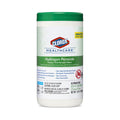 Clorox Healthcare Hydrogen Peroxide Cleaner Disinfectant Wipes, 6.75" x 9", 95 Count (Package May Vary) 95 Count (Pack of 1)