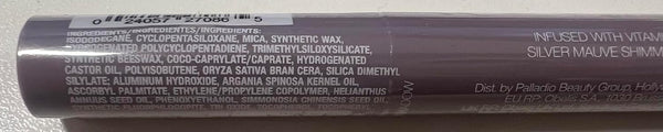 Palladio Waterproof Eyeshadow Stick, Silver Mauve Shimmer, Matte