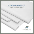 VALENGO New Lint Free Rags – 100% Cotton Cloth, Soft T-Shirt Rags, Lint Free Cloth for Staining Wood, Cast Iron, Dusting, Polishing, Painting and