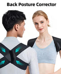 Posture Corrector for Women Men Back Straps for Posture Upper Back Support Pcroviding Pain Relief from Shoulde, Rlumbar and Clavicle-M