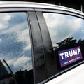 3 Pack Trump Sticker, 8"x4" Big Trump Letters Car Decal, President Donald Trump Take America Back Bumper Sticker Fadeproof Vinyl for Car, Truck,