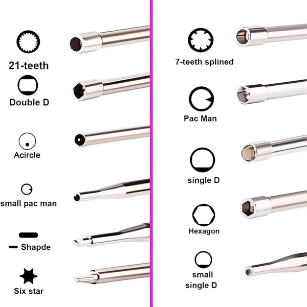 11-Pack Carburetor Adjustment Tool Kit, Carb Tune Up Tool Set for 2 Cycle Small Engine, Compatible with Echo Poulan Husqvarna MTD Ryobi Homelite,