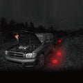 Ecoangel USB Rechargeable LED Road Flares Emergency Lights-Roadside Warning Car Safety Beacon Flashing Disc Flare Kit with Magnetic Base for