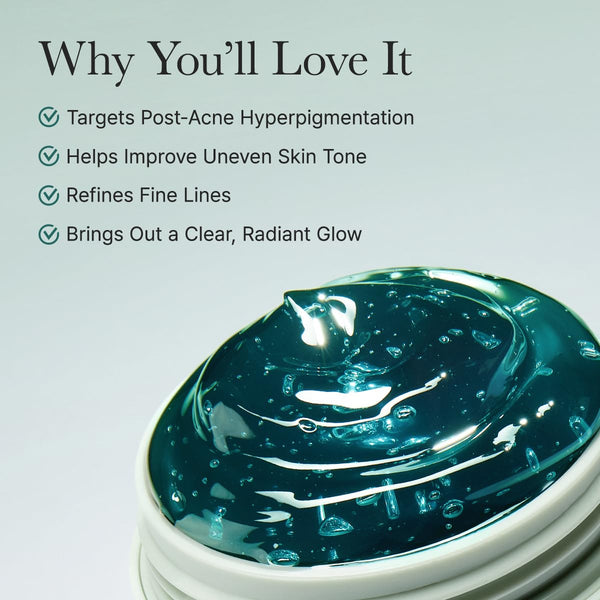 Arencia Glow Hyssop Overnight Face Mask Serum - hydrating & Anti-Aging Serum for younger looking Korean Glass Skin, Vitamin A, C, E, Niacinamide,