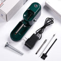 Electric Cigarette Rolling Machine Automatic Electric Cigarette Injector Machine Set with Metal Ashtray Cigarette Tips 3 in 1 Tubes for