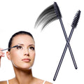 1000 Mascara Wands Disposable Spoolies Bulk for Eyelash Extensions, Black Black-1000