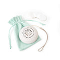 Mini Diffuser Desk Diffuser for Office Mini Essential Oil Diffuser Waterless with 5Pcs Refill Pads Circle Cotton Pad