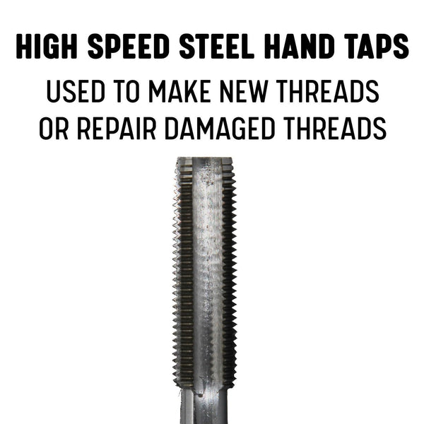 Drill America 3/8"-40 UNS High Speed Steel Plug Tap, (Pack of 1)