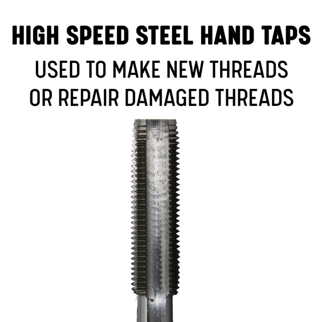 Drill America - DWTST9/16-32P 9/16"-32 UNS High Speed Steel Plug Tap, (Pack of 1)