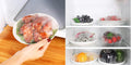 Fresh Keeping Bags Covers - Stretch Plastic Bowl Covers & Reusable Plastic Wrap - Universal Kitchen Wrap - 100Pcs