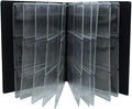 Coin Collection Album 60 Pockets - 4.5x4.5cm/1.8x1.8 inch Coin Holder Book Coin Storage Album Money Penny Pocket for Collectors Black CS0106BK