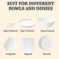 GXXMEI 300PCS Fresh Keeping Bags Food Covers Disposable Elastic Food Storage Covers, Plastic Sealing Elastic Stretch Adjustable Bowl Lids,