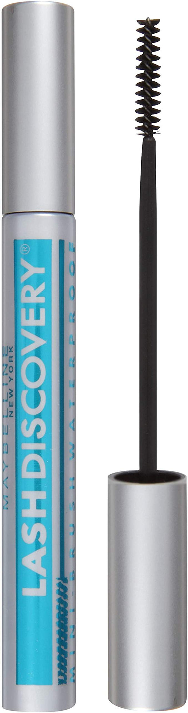 Maybelline New York Lash Discovery Mini-Brush Waterproof Mascara, Very Black, 0.16 fl. oz. 0.16 Fl Oz (Pack of 1) VERY BLACK