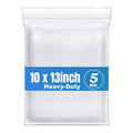 20 Pcs 10"x13" Thick Clear Zip Seal Lock Storage Bags 2 Gallon Heavy-Duty 4 Mil Plastic Resealable Zipper Poly Bags 10 x 13inch-4MIL