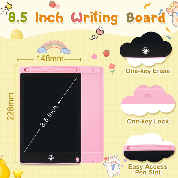 2 Pack LCD Writing Tablet, Electronic Drawing Writing Board, Erasable Drawing Doodle Board, Doodle Pad Toys for Kids Adults Learning & Education,
