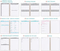Budget Planner - Monthly Finance Organizer with Expense Tracker Notebook to Manage Your Money Effectively, Undated Finance Planner/Account Book,
