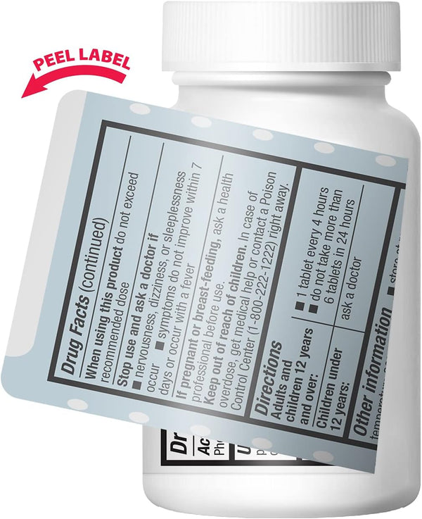 HealthA2Z® Decongestant PE, Phenylephrine HCl 10mg, Sinus Relief, 300 Count 300 Count, 10mg (Pack of 1)