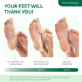 PLANTIFIQUE Foot Peeling Mask for Men, Dermatologically Tested - 2 Pairs Aloe Vera 1 Count (Pack of 2)