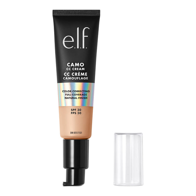 E.L.F. Camo CC Cream, Color Correcting Medium-To-Full Coverage Foundation with S