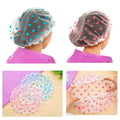 Shower Cap, 3 Pcs Waterproof Reusable Shower Caps Bath Hair Hat