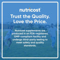 Nutricost Vitamin K2 (MK7) (100Mcg) + Vitamin D3 (5000 IU) 120 Softgels - Gluten Free and Non-Gmo