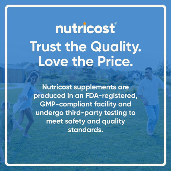 Nutricost Vitamin D3 5,000 IU (125mcg), 240 Softgels, GMO-Free 240 Count (Pack of 1)