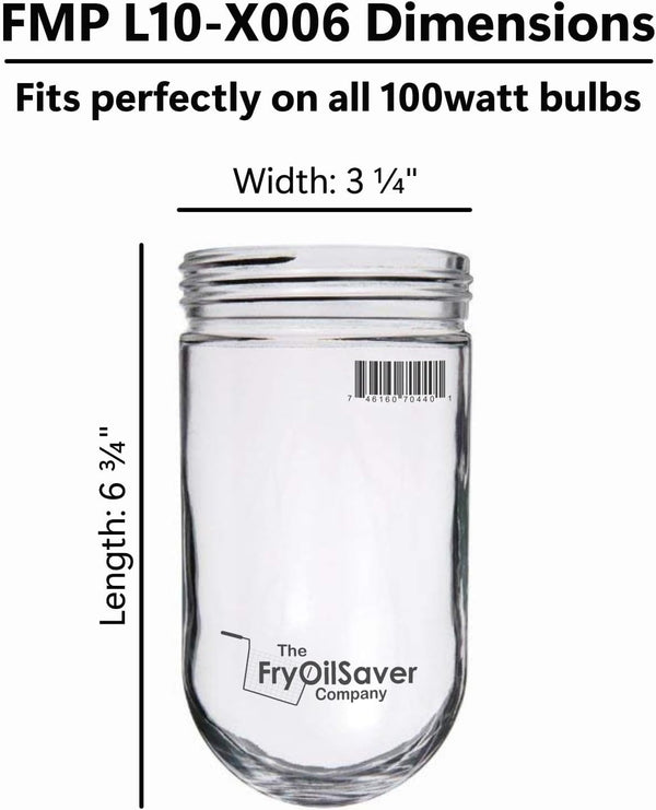 Light Bulb Cover, Sturdy Clear Glass Light Bulb Protector Cage for Dining Lighting, Outdoor Lights Globe Fixtures Cover, Hood Bulbs Clear Glass