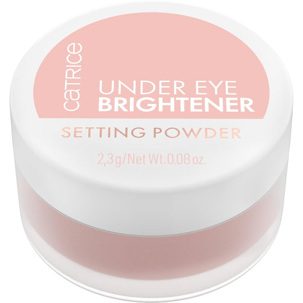 Catrice | Under Eye Brightener Setting Powder (010 | Light Rose) | Brightening, Soft Focus Effect Enriched with Hyaluronic Acid for Flawless