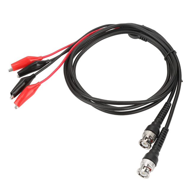 Oumefar BNC Q9 to Crocodile Connector Double Alligator Clip 500V 50 Ohm Oscillos