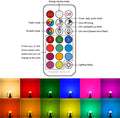 ILC GU10 LED Light Bulb 40 Watt Equivalent Color Changing 12 Colors 5W Dimmable Warm White 2700K RGB LED Light Bulbs with Remote Control (Pack of