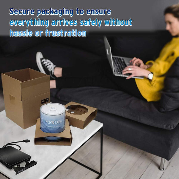 CD-R 700MB 80 Minute 52x Recordable - 100 Pack Cake Box (FFP) 631-805-BX, 100 Discs