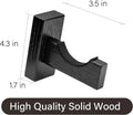 Alpinista Baseball Bat Wall Mount, Horizontal Baseball Bat Holder Wall Mount for Display Black
