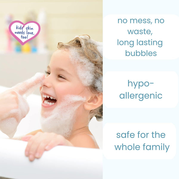 Trukid Bubble Podz Bubble Bath for Kids, Toddlers, & Babies, Tear Free Gentle & Refreshing Bath Bomb for Sensitive Skin with Natural Moisturizers,