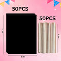 ZMLM Rainbow Scratch Paper Art Crafts, 100PCS Rainbow Scratch Paper Art for 3 4 5 6 7 8 9 Years Old Girls Boys, Arts and Crafts for Kids 4-6,